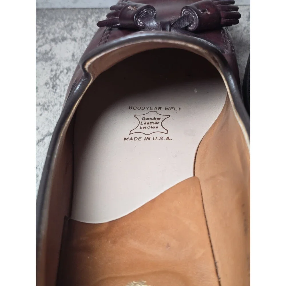 Alden For Brooks Brothers 772 Shell Cordovan Tassel Loafers size 11.5 B